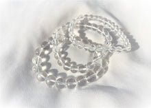Charger l'image dans la galerie, Bracelet Cristal de Roche Purete Amplification energetique Mademoiselle Moana