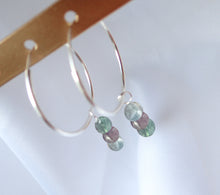 Charger l'image dans la galerie, Boucles d'oreilles Léa - Fluorite