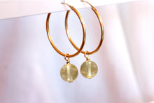 Charger l'image dans la galerie, Boucles d'oreilles Chloé CITRINE - Joie / Bonheur