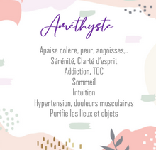 Charger l'image dans la galerie, les vertus de l amethyste apaise colere aurs angoisses