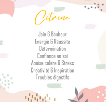 Charger l'image dans la galerie, les vertus de la citrine abondance réussite créativité