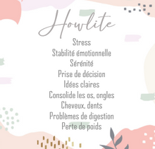 Charger l'image dans la galerie, les vertus de la howlite serenite perte de poids