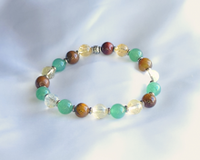 Charger l'image dans la galerie, Bracelet Digestion - Citrine, Œil de Tigre et Aventurine
