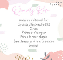 Charger l&#39;image dans la galerie, Pendentif en Quartz Rose – Collection Coeur
