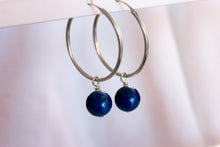 Charger l'image dans la galerie, Boucles d'oreilles Chloé LAPIS LAZULI - Communication / Amitié
