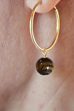Charger l'image dans la galerie, Boucles d'oreilles Chloé OEIL DE TIGRE - Protection / Réconfort

