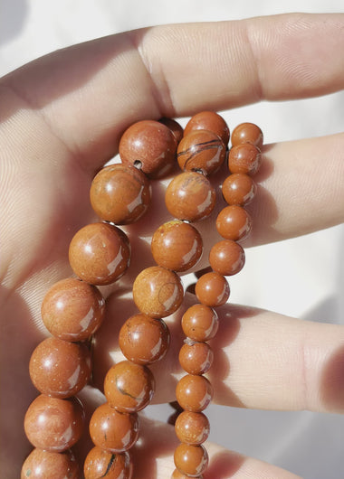 Video Bracelet Jaspe Rouge Vitalite Confiance en Soi