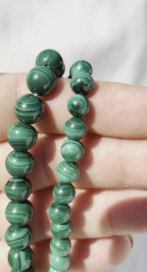 video Bracelet Malachite Transformation Protection emotionnelle
