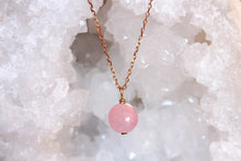 Charger l'image dans la galerie, COLLIER QUARTZ ROSE - Amour / Sérénité

