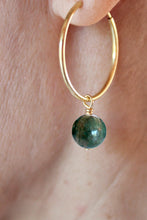 Charger l'image dans la galerie, Boucles d'oreilles Chloé AGATE INDIENNE - Équilibre / Ancrage
