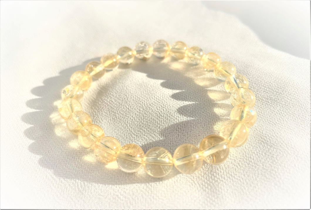 Bracelet Citrine – Énergie Prospérité