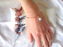 Charger l'image dans la galerie, Bracelet Chloé - Aigue Marine
