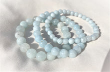 Charger l'image dans la galerie, Trois Bracelet Aigue-Marine – Apaisement Expression de Soi
