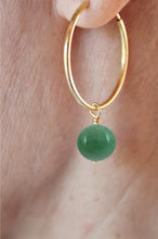 Charger l'image dans la galerie, Boucles d'oreilles Chloé AVENTURINE - Calme / Tranquillité
