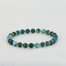 Charger l&#39;image dans la galerie, apatite bracelet 6mm separateurs

