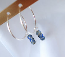 Charger l'image dans la galerie, Boucles d'oreilles Léa - Lapis Lazuli
