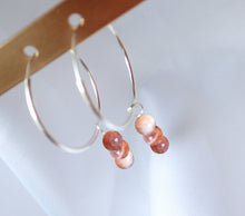 Charger l'image dans la galerie, Boucles d'oreilles Léa - Pierre de Soleil
