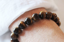 Charger l&#39;image dans la galerie, bracelet oeil de tigre bien etre
