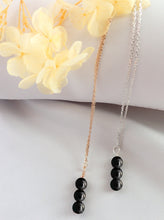 Charger l'image dans la galerie, Collier Léa - Obsidienne
