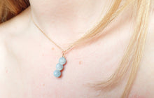 Charger l'image dans la galerie, Collier Léa - Aigue Marine
