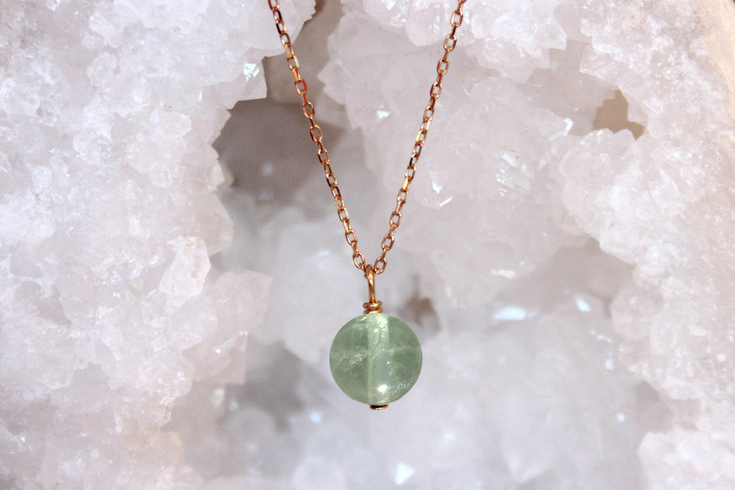 COLLIER FLUORITE - Clarté / Stabilité