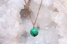 Charger l'image dans la galerie, COLLIER MALACHITE - Protection / Réconfort
