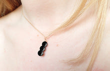 Charger l'image dans la galerie, Collier Léa - Obsidienne
