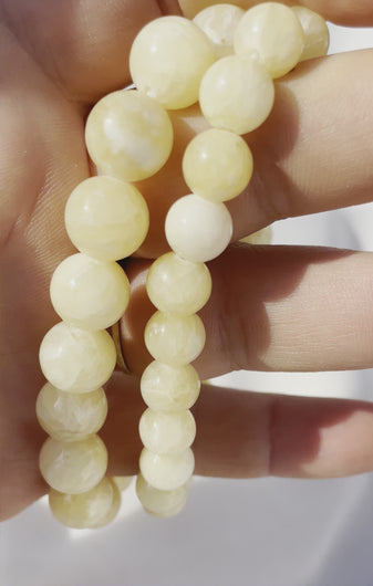 Bracelet Jaspe Jaune Vitalite Confiance en Soi video